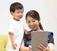 失敗談を語る父母