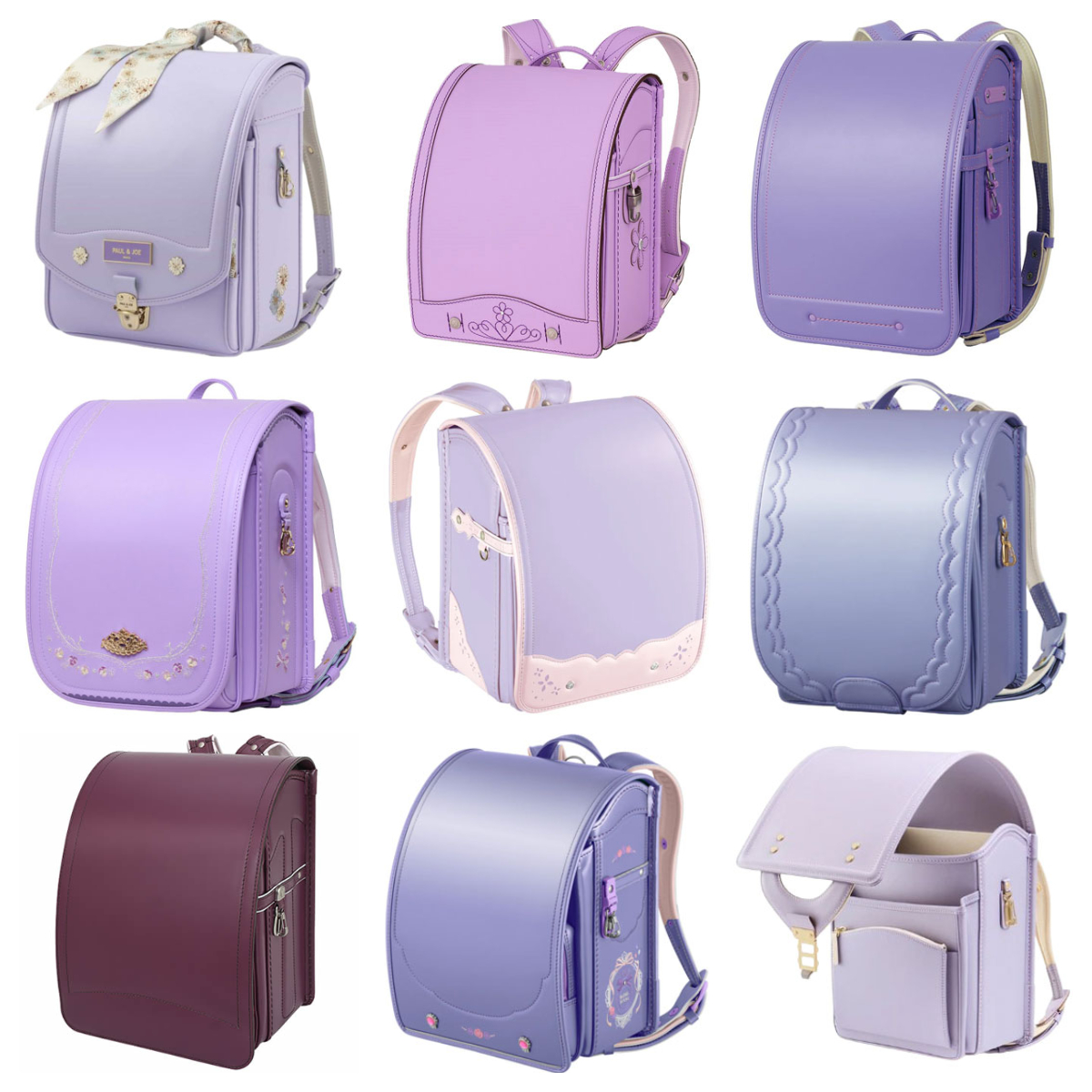 ランドセル 女の子 【ラベンダー】紫 新品 ベーシック 可愛い 機能性 女子 ランドセル 女の子 【ラベンダー】紫 新品 ベーシック 可愛い
