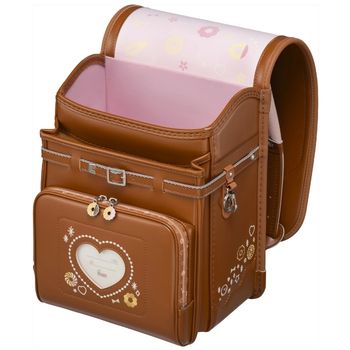 ミスタードーナツ×フィットちゃん コラボランドセル キャメル 内側