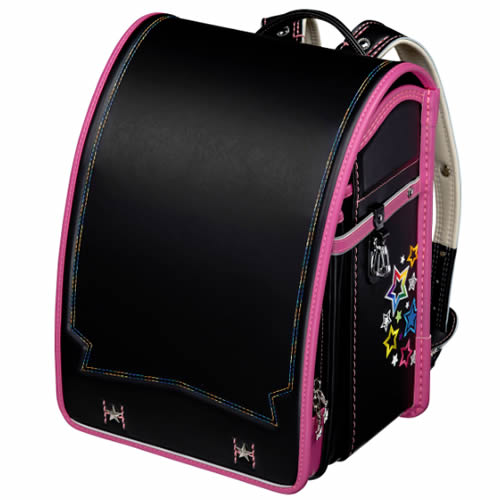 最旬ダウン 黒 女の子 ランドセル ピンク 多機能 新品 バッグ Csjla Pe