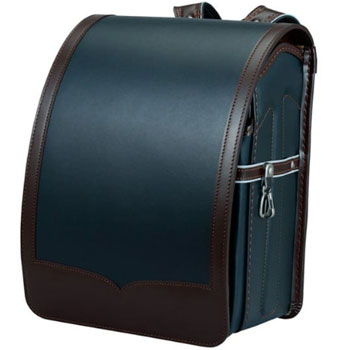 耐性牛革ウイングチップ ダークグリーン×チョコ