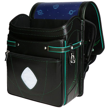 ハネッセル スポーティーコスモ ブラック/グリーン 内側