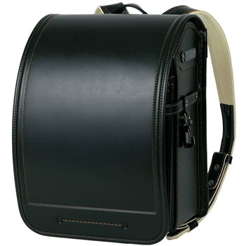 防水ベルバイオスムース グリーン×キャメル