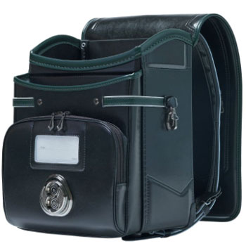 くるピタチェンジ ブラック/グリーン 内側