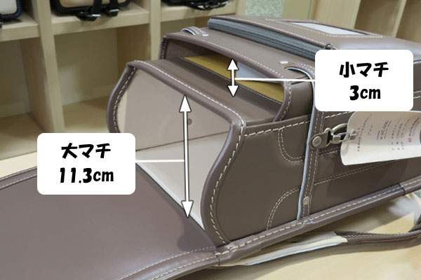 中村鞄のサイズ感はやや小ぶり