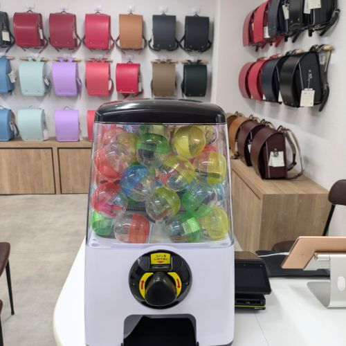オオバランドセル 店舗内のお楽しみガチャ