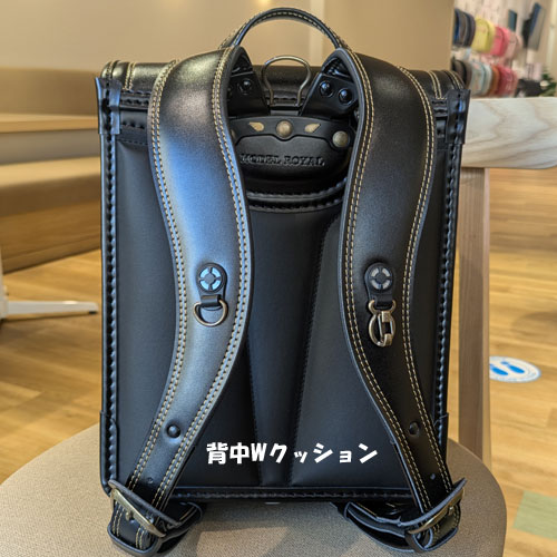 モデルロイヤルボヤージュの背中